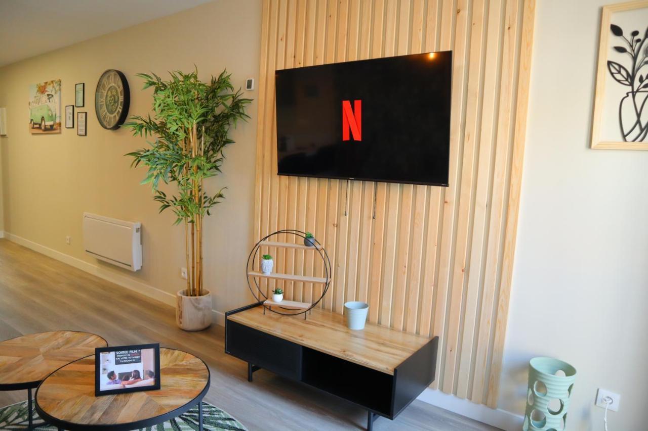 Appartement 1 Chambre Ambiance Tropicale - Centre De Bourbourg, Terrasse Privee Екстериор снимка